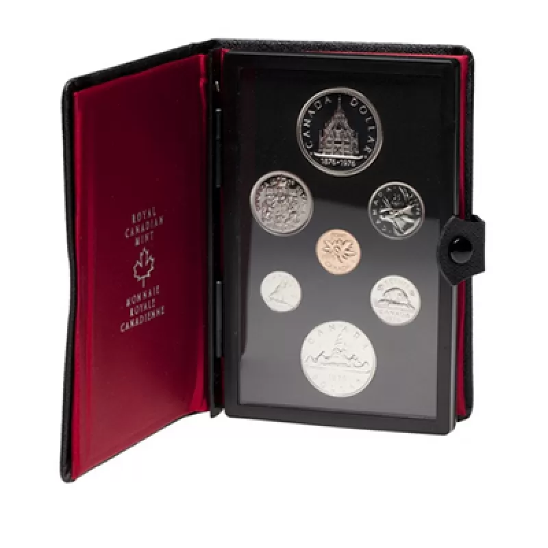 1976 (1876-) Canada Double Dollar Prestige Set - Library of